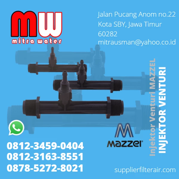 Mazzei Venturi Injector Anti corrosion