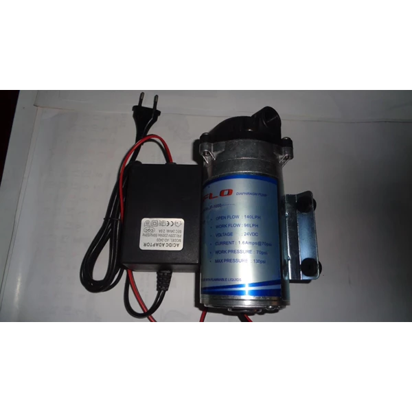 Pompa Booster Pendorong RO DC JFlo 1000 kapasitas 140 Liter per jam
