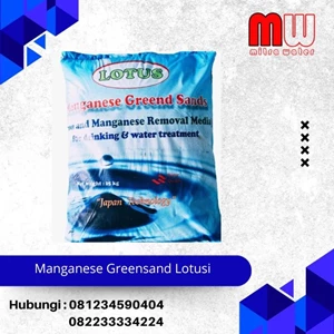 Manganese Greensand Merk Lotus 25 Kg