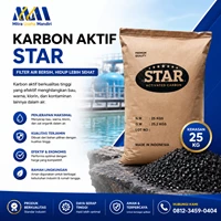 Karbon  Aktif Merk Star Kemasan sak 25 kg