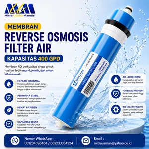 Membran RO Filter Air Kapasitas 400 GPD