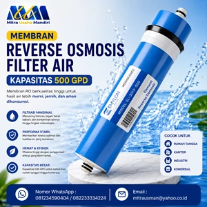 Membran RO Filter Air Kapasitas 500 GPD