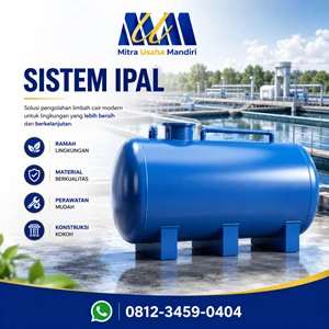IPAL Terpadu untuk Mengatasi Air Limbah Hitam dan Berbau (Biocleaner)