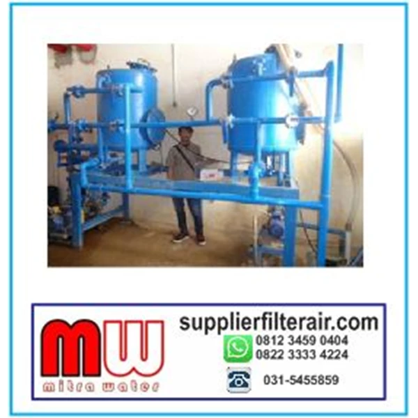 Sand Filter And Carbon Filter Capacity Of 8 M3