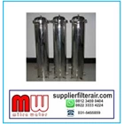 BAG FILTER HOUSING stainless steel 304 7&quotx17" 1
