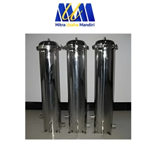 BAG FILTER HOUSING stainless steel 304 7"x17"