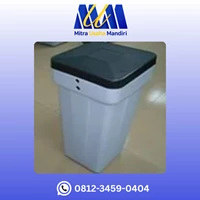 The salt tank or brine tank