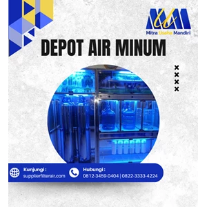 DEPOT AIR MINUM ISI ULANG STAINLESS STEEL