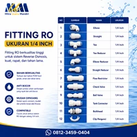 Fitting RO Ukuran 1/4 Inch