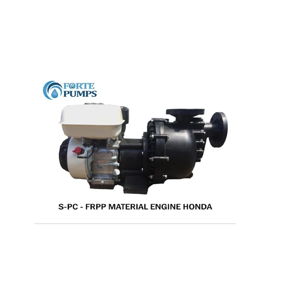 Pompa kimia Forte Pump S-PC5032L Motor Engine atau Diesel