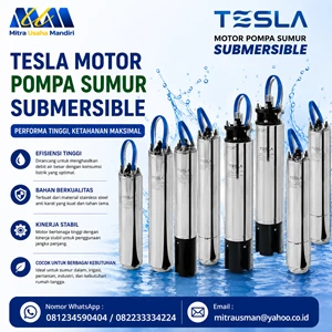Tesla Motor Submersible Well Pump