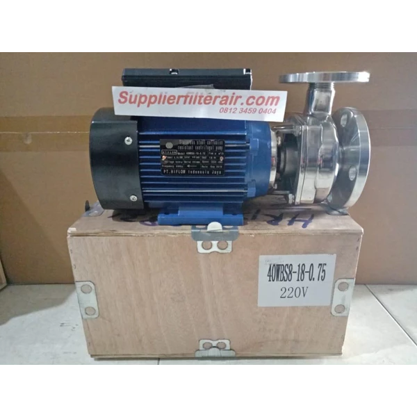 Pompa sentrifugal Stainless Steel Hiflow 40-WBS8-18
