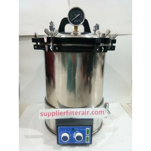 Autoclave with a timer