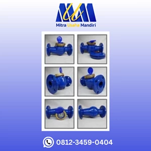 Flow meter cast iron sambungan flange
