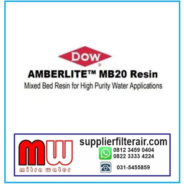Mixed Bed Resin Amberlite MB 20