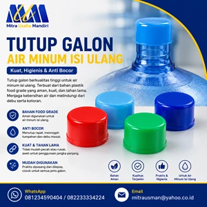 Tutup Galon Air Minum Isi Ulang