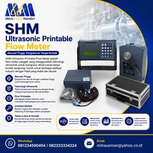 SHM Ultrasonic Printable Flow Meter