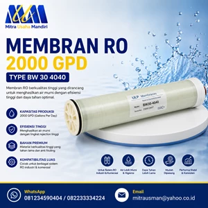 Membran Ro 2000 GPD Type BW 30 4040