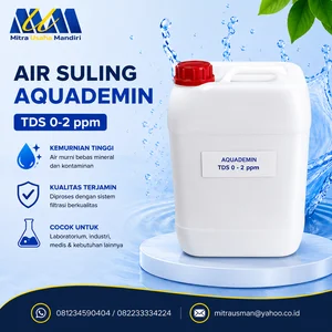 Air Suling Aquademin TDS 0-2 ppm