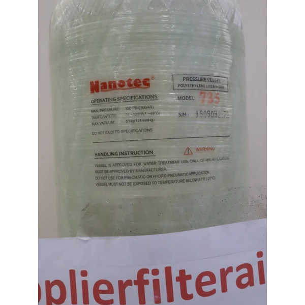 FRP 735 Tube For Water Filter
