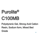 Cation Resin Mixed Bed Purolite C 100 MB 1
