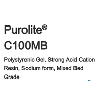 Resin Kation Mixed Bed Purolite C 100 MB