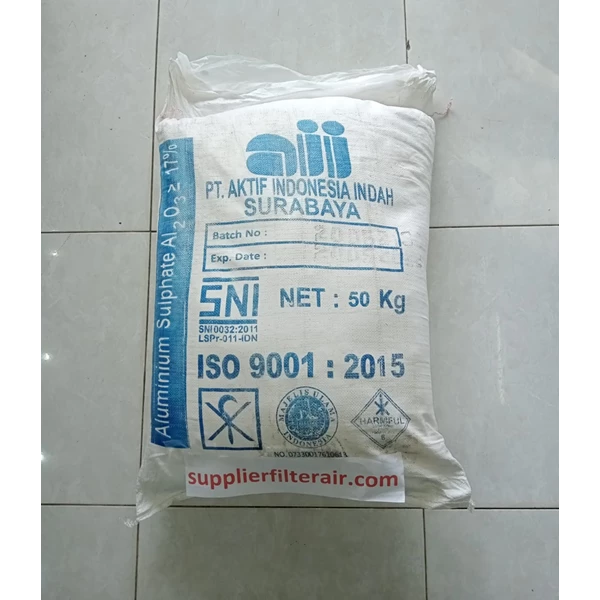 Tawas Powder Aluminium Sulfat Al2O3 17%