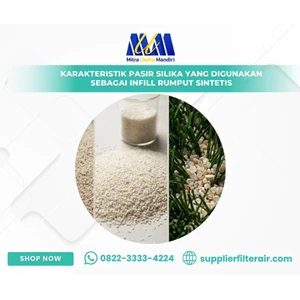 Karakteristik Pasir Silika yang Digunakan sebagai Infill Rumput Sintetis