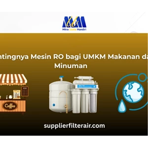 Air Bersih untuk UMKM Kuliner: Gunakan Mesin RO