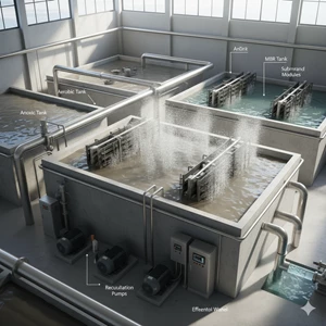 Teknologi Membran Bioreaktor dalam WWTP