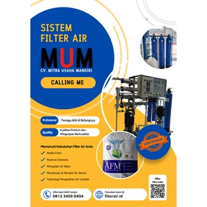 FILTER AIR DALAM PROSES PEMURNIAN AIR