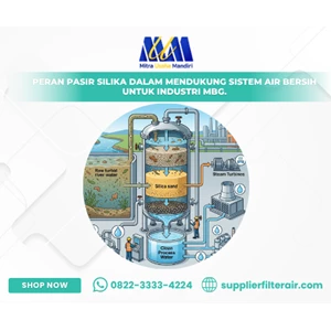 Peran Pasir Silika dalam Mendukung Sistem Air Bersih untuk Industri MBG