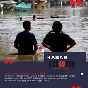 KABAR MUM - Banjir Besar di Bekasi: Ancaman Kualitas Air & Solusi Pengolahannya